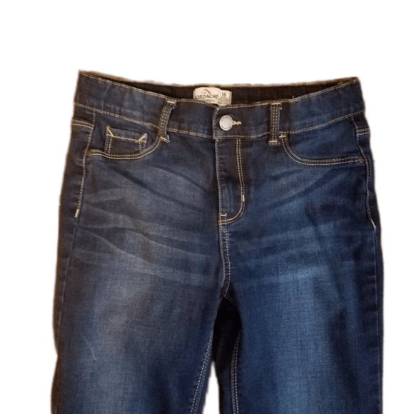 Girls Jordache Blue Denim Super Skinny Jeans Size 18 26" Waist - Picture 3 of 5